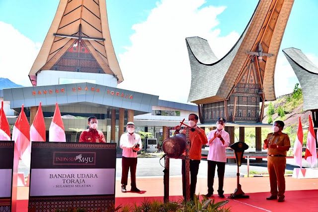 Jokowi Resmikan Bandara Pantar di Kabupaten Alor, NTT